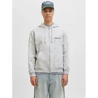 Jack & Jones Sweatshirt Norrebro Emb 12282901 Grau Regular Fit