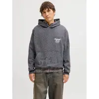 Jack & Jones Kapuzensweatshirt "JORNORREBRO TYPO BACK SWEAT HOOD SN", mit Print