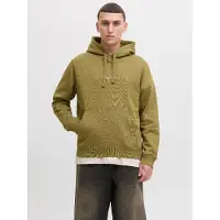 Jack & Jones Kapuzenpullover in Olive Drab | Gr.: L