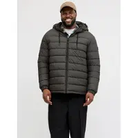 Jack & jones Steppjacke in Asphalt | Gr.: 7XL