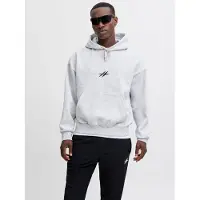 Jack & Jones Kapuzenpullover in White Melange | Gr.: XS