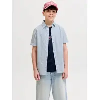 Jack & Jones Hemd - JjeBreeze - Celestial Blue - - 10 Jahre (140) - Hemd/Bluse