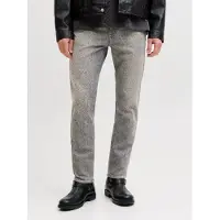 Jack & Jones Regular-fit-Jeans "JJICLARK im Used-Look, Stretchkomfort und niedrige Leibhöhe" Baumwollmischung, regular fit