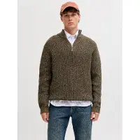 Jack & Jones Strickjacke Mit Viertelreißverschluss