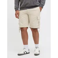 Jack & Jones Plus Size Regular Fit Cargo Shorts