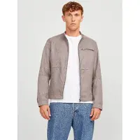 Jack & Jones Bikerjacke "JJEDYLAN mit wasserabweisender Funktion" ohne Kapuze unifarben, modisch, regular fit, Polyester