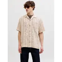 Jack & Jones Hemd Bradley 12290119 Beige Regular Fit