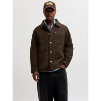 Jack & Jones Jacke aus Wildleder in Chocolate Brown | Gr.: L