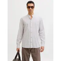 Jack & Jones Esummer Linen Blend Band Langarmhemd