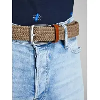 Jack & Jones Stretchgürtel "JACSPRING WOVEN BELT NOOS" Materialmix, verschiedene Längen