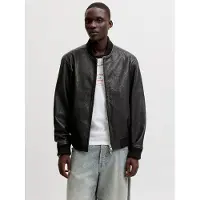 Jack & Jones Lederjacke in Black | Gr.: XL