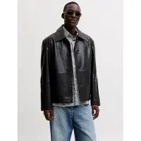 Jack & Jones Lederjacke in Black | Gr.: XS