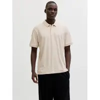 Jack & Jones Basic Kurzarm-poloshirt Beige L Mann Beige L