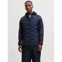 Jack & Jones Steppjacke "JJEPERFECT HYBRID JACKET NOOS" mit Kapuze mit Kapuze