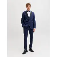 Jack & jones Einreihiger Blazer und Hose in Medieval Blue | Gr.: 48