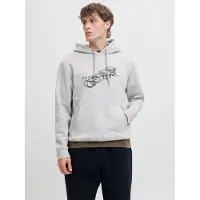 Jack & Jones Kapuzenpullover in Light Grey Melange | Gr.: S