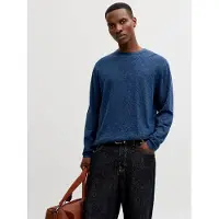 Jack & Jones "JJESUMMER KNIT CREW NECK SN" mit Rundhalsausschnitt