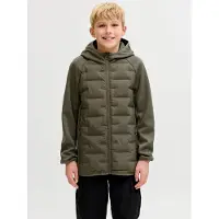 Jack & Jones Steppjacke - JjPerfect - Hybrid - Noos - Dusty Oliv - - 12 Jahre (152) - Daunenjacken