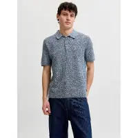 Jack & Jones Herren gestricktes Poloshirt Bluriley Knit Polo