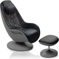Medisana RS 670 Fusshocker zu Massagesessel Dunkelgrau