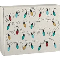 Herz&Heim DIY Adventskalender mit Lichterketten Motiv zum selbst Befüllen