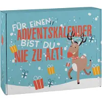 Herz&Heim DIY Adventskalender zum selbst Befüllen "Für einen Adventskalender bist du nie zu alt"