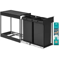 Bauhaus Mülltrennsystem für Unterschrank