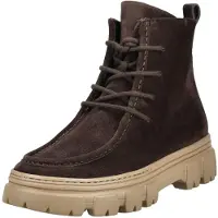 Paul green Schnürstiefelette "Stiefelette Veloursleder"