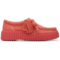 Clarks Schnürschuhe Torhill Bee im 90s-inspirierten Look mit Chunky-Sohle 5333A Coral Suede 37