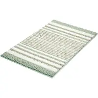 Kleine wolke Badematte "Bola", rutschhemmend beschichtet, fußbodenheizungsgeeignet, Badteppich, modernes Streifen Design, waschbar
