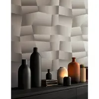 Living Walls Vliestapete "Vibes & Styles Damian – Refined Dimensions Vliestapete" 3D-Optik leicht strukturiert Geometrisches 3D-Design mit markanter Struktur und edlem Glanzeffekt