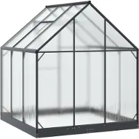 vidaXL Garten Gewächshaus 183,5 x 183,5 x 207 cm