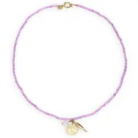 BONNIE STUDIOS Damen Schmuck Lila Pendant Trio Necklace - Lila - Größe ONESIZE
