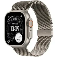 Apple Watch Ultra 3 Smartwatch 49mm Natural/Milanese L mf0e4, 1.98