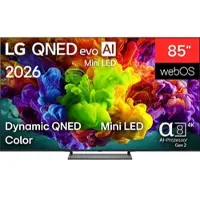 LG 85QNED93B6A QNED evo TV (Flat, 85 Zoll / 214,8 cm, UHD 4K, SMART TV)