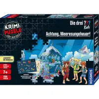 Kosmos Krimi-Puzzle: Die drei ??? Kids 150 Teile - Achtung, Meeresungeheuer!