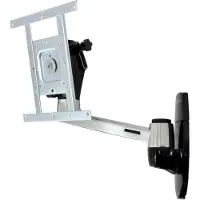 Ergotron LX HD Wall Mount Swing Arm - Befestigungskit (Schwenkarm) - für TV - Aluminium - Bildschirmgröße: up to 124.5 cm (up to 49") - Wandmontage