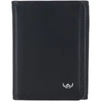 Golden Head Leder Kartenetui Polo RFID Protect Minischeintasche 1012 Schwarz