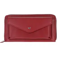 Golden Head Leder Geldbörse Polo RFID Protect RV-Damenbörse 2830 Rot dunkelrot
