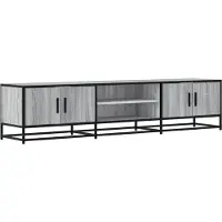 vidaXL TV-Schrank Grau Sonoma 180x35x41 cm Holzwerkstoff