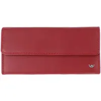Golden Head Leder Geldbörse Polo RFID Protect Damenbörse 2828 Rot dunkelrot
