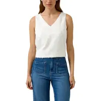 s.Oliver Blouses Offwhite Größe: 44 | Tanktops Outlet | Damen | Weiß
