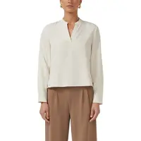 s.Oliver Blouses Offwhite Größe: 44 | Longsleeves Outlet | Damen | Weiß
