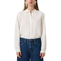 s.Oliver -qs Blouses Offwhite Größe: 40 | Longsleeves Outlet | Damen | Weiß