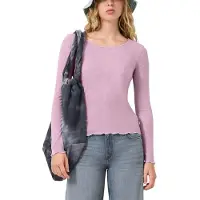 s.Oliver -qs T-shirts Pink Größe: L | Longsleeves Outlet | Damen | Rosa