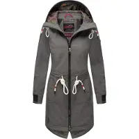 MARIKOO Softshelljacke "Mount Furnica" mit hochschließendem Kragen