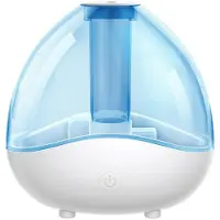 Melitt Ultraschall-Kaltnebel-Luftbefeuchter, Leiser Schlafzimmer-Luftbefeuchter, Tisch-Luftbefeuchter mit Abnehmbarem Wassertank, B