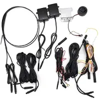 Melitt 20M Auto Universal 24 GHz Millimeterwellenradar BSD Toter-Winkel-Erkennungssystem Spurwechselassistent Warnlichtleiste, C