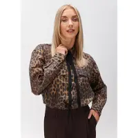 Dante6 Damen Blusen Rique Leopard Shirt - Bruin - Größe 34