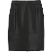 BOSS Slim-Fit Bleistiftrock aus Glattleder Grösse 38
